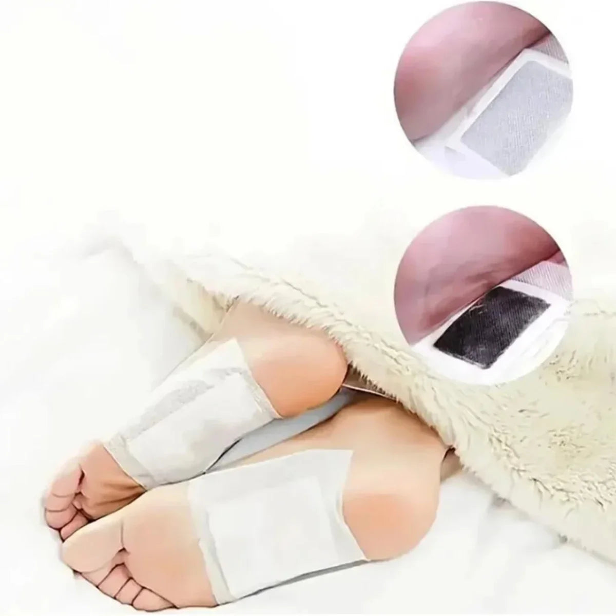 50 Adhesivos Limpieza Profunda Detox Pies