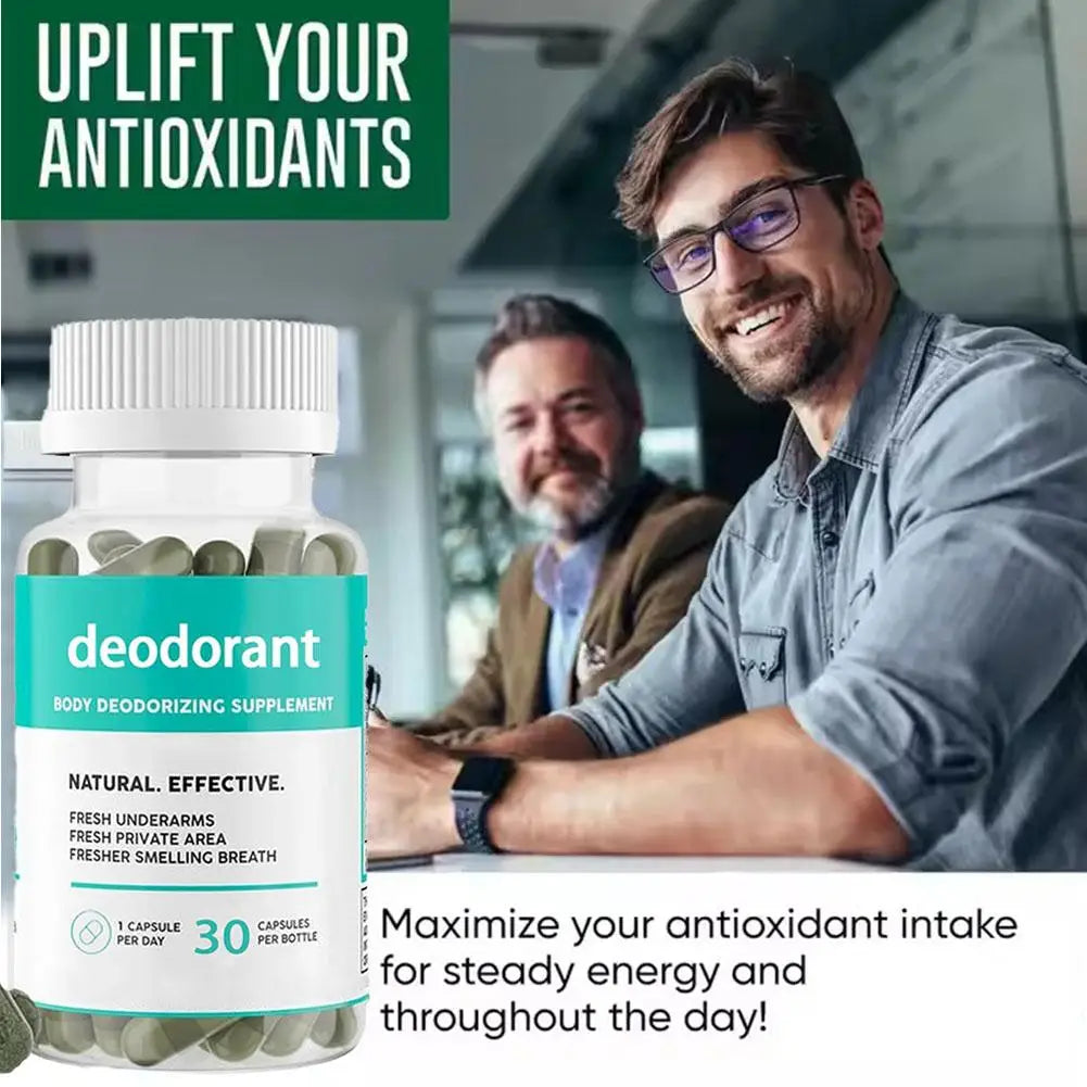 Desodorante cápsulas naturales para frescura total