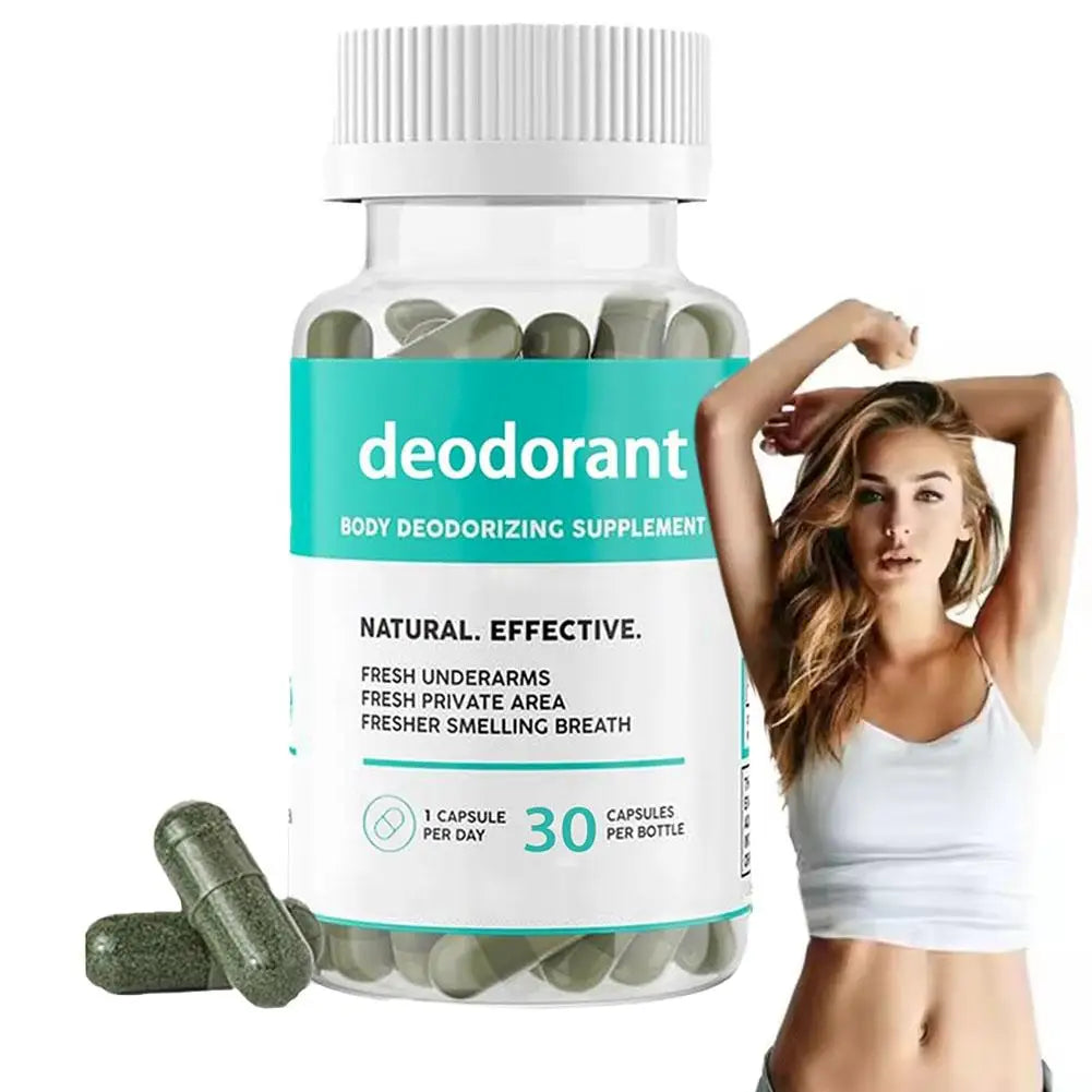 Desodorante cápsulas naturales para frescura total