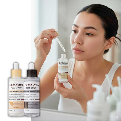 Exfoliante Esencia de Arroz Blanco o Negro | Hidratación Profunda y Suavidad