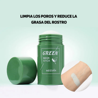 Mascarilla Stick de Té Verde – Limpieza Profunda & Poros Refinados