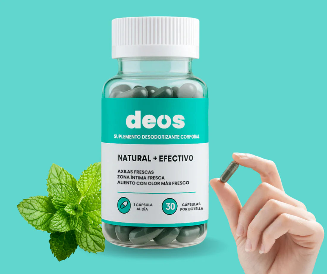 Desodorante cápsulas naturales para frescura total