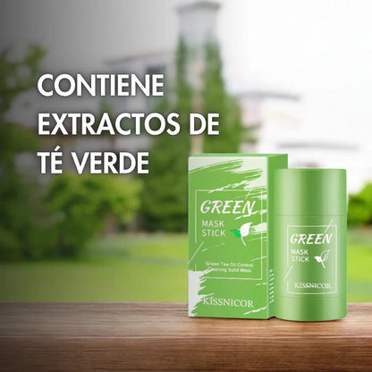 Mascarilla Stick de Té Verde – Limpieza Profunda & Poros Refinados