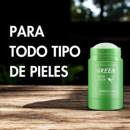 Mascarilla Stick de Té Verde – Limpieza Profunda & Poros Refinados