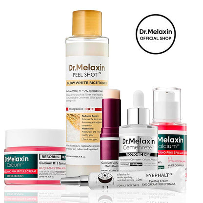 Dr. Melaxin cuidado facial Kit premium | Piel radiante y luminosa