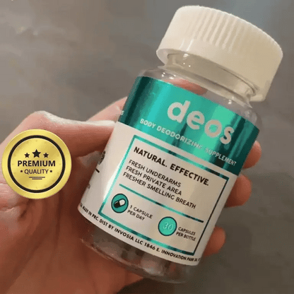 Desodorante cápsulas naturales para frescura total