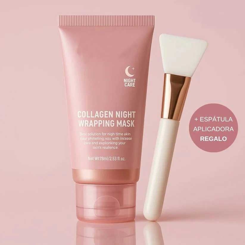 Mascarilla de Colágeno Nocturna | Hidratación, Firmeza y Luminosidad