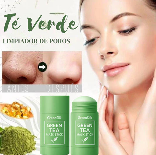 Mascarilla Stick de Té Verde – Limpieza Profunda & Poros Refinados