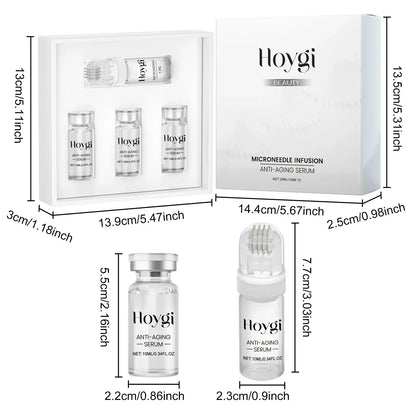 Rodillo facial + Esencia de Ácido Hialurónico