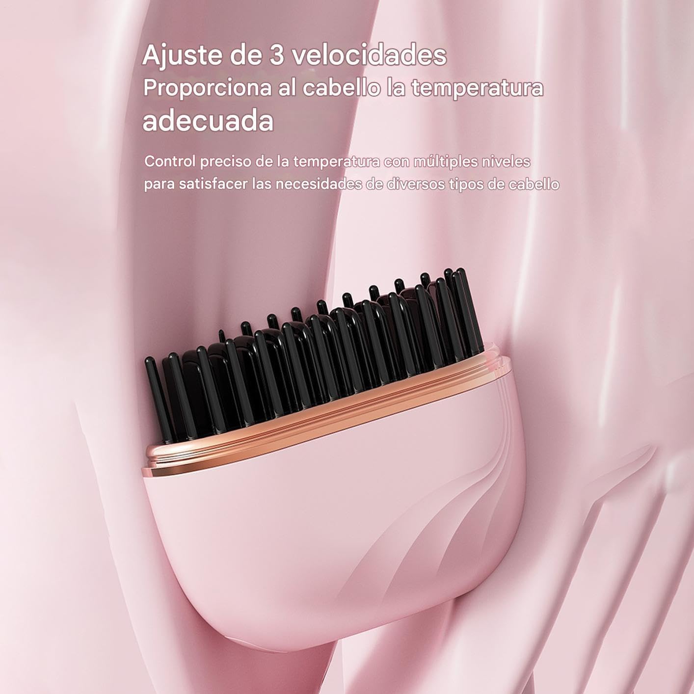 Cepillo Alisador Mini Portátil Fácil