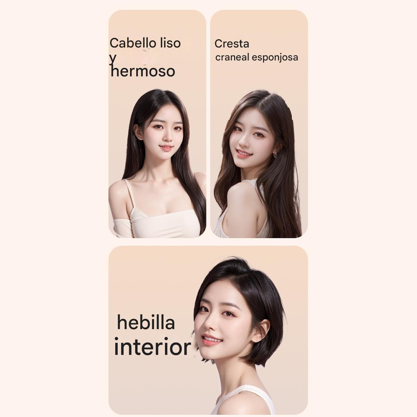 Cepillo Alisador Mini Portátil Fácil