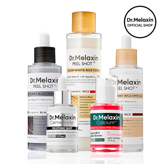 Kit 5 piezas Dr. Melaxin cuidado facial