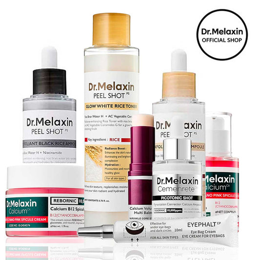 Dr. Melaxin cuidado facial Kit premium | Piel radiante y luminosa