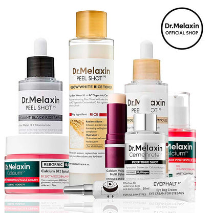 Dr. Melaxin cuidado facial Kit premium | Piel radiante y luminosa
